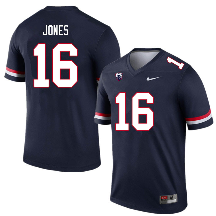 Men #16 AJ Jones Arizona Wildcats College Football Jerseys Sale-Navy - Click Image to Close